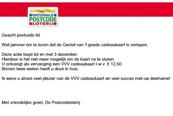 Actie afgelopen