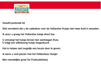 Actie afgelopen